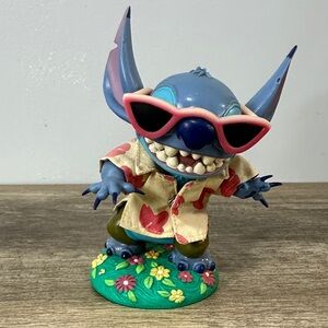 Disney Stitch Bobblehead Figure Hasbro 2001 Hula Toy Bobble Head